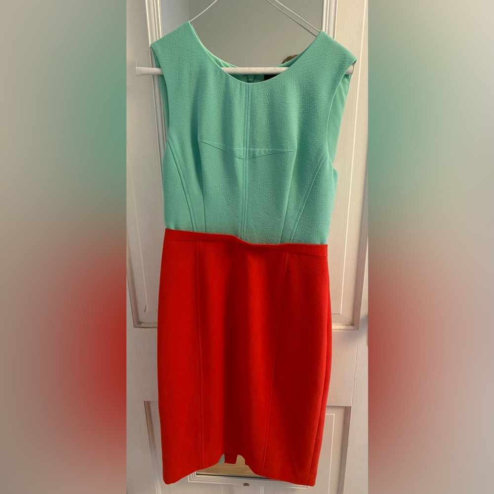 BCBG MAX AZRIA Color-Block Dress. Style: Blaire.